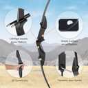 Recurve Bow and Arrow Set，Takedown Recurve Bows Archery for Adults Left and Right Hands 40lbs Archery Set