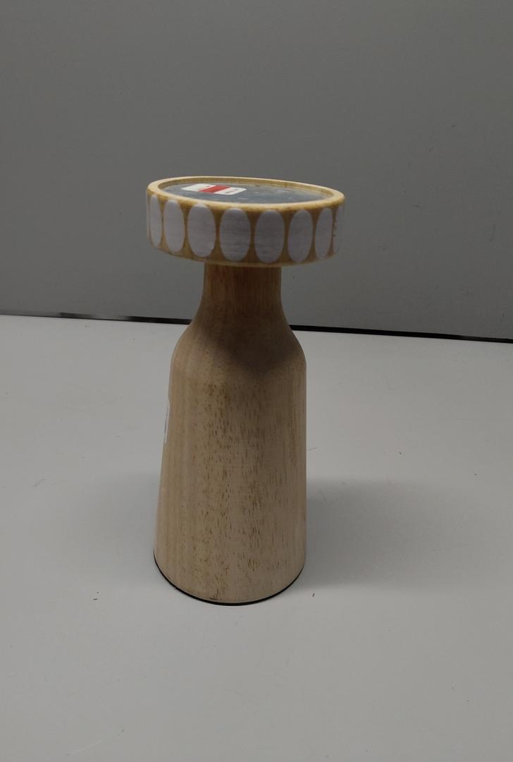 HD Design Wood Candle Holder