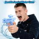 2 Pcs Prank Water Gun,Prank Two-Way Water Gun, Prank Squirt Gun,Reverse Water Guns for Parties & Summer Fun Hilarious Novelty Toy,Swimming Pool Beach Sand Water Fighting Activities Ideas Gift Toys