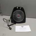 Vornado MVH (2025) Space Heater, 3 Heat Settings, Adjustable Thermostat, Tip-Over Protection, Auto Safety Shut-Off System, Indoor Use, Whole Room Heating, Black (Medium (2025 Model))