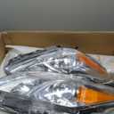 Dasbecan Halogen Headlight Compatible With Toyota Prius 2012-2015 Driver  Passenger Side Replaces# TO2519134 TO2518134 1 Pair Headlamp Assembly