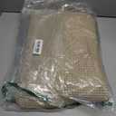 waffle-knit cotton towels Size: 29"x58"