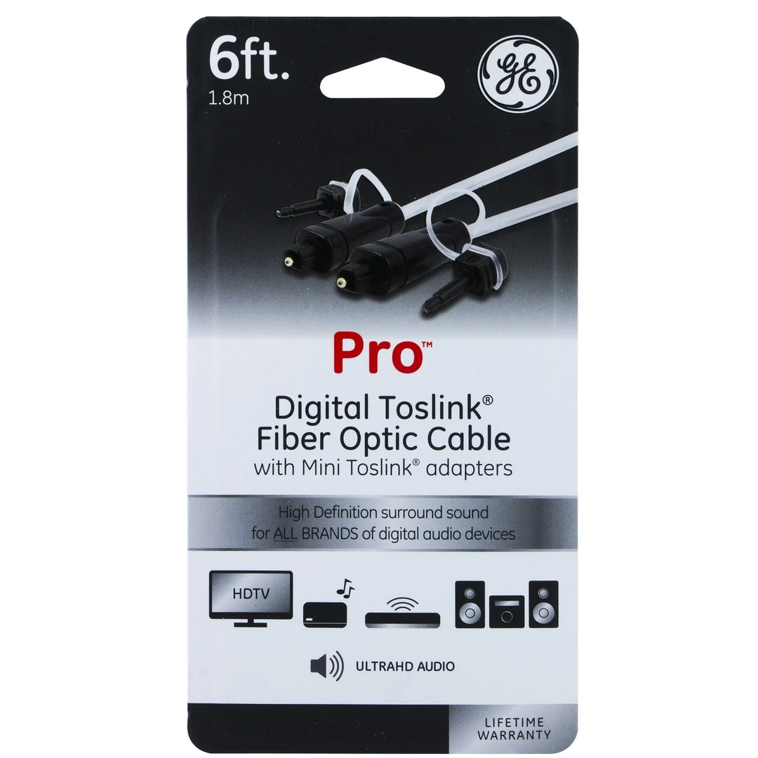 6 Foot Fiber Optic Cable