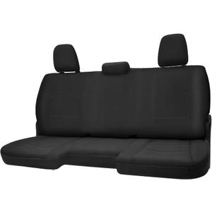 SAPUBK Custom-Fit Rear Seat Covers Replace for 2013-2018 Dodge Ram and 2019-2021 Classic Ram 1500 2500 Crew Cab Bench Seat, Premium Neoprene with Composite Soft Foam Lining Breathable Seat Cover