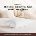 Sobel Westex Sobella Side Sleeper Pillow, Hotel Quality, Standard, 2 Pack