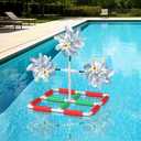 Pool Bird Deterrent, Floating Reflective Windmill Bird Scare Devices, Keep Birds/Ducks/Heron/Pigeons... Away from Your Pool, Boat, Backyard, Pool Decoration