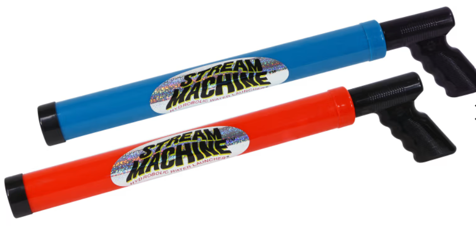 Stream Machine DB-1500 Water Blaster 2 Pack, Water Gun Squirt Gun Set, Hydrobolic Water Launcher, Shoots Up to 70 Feet, Easy Fill for Pool, Lake, Ocean & Beach, Ages 8+