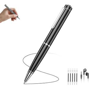 136GB Digital Voice Recorder, Sound Recorder with AI Noise Reduction, Playback & Voice Activation Audio Recording Device, 180 Days Storage Capacity Audio Recorder for Lectures/Meetings/Interviews