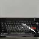 YUNZII AL68 Wireless Mechanical Keyboard,Full Aluminum CNC,60% Layout with Knob, QMK/VIA Software,Gasket Mounted,Hot Swappable,RGB Backlit,BT/2.4G/USB-C for Mac/Win (Black, Cocoa Cream V2)