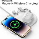 Compatible with iPhone 14 Pro Case, Works with Magnetic Wireless, Upgraded Full Camera Protection, Clear Back with Electroplated Edge, Slim Phone Case for iPhone 14 Pro Black