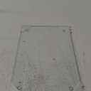 Clear Glass Cutting Board, 12"x 8" Small Tempered Glass Cutting Board for Kitchen Countertop, Cutting Chopping with Rubber Anti-Slip Feet, Scratch, Heat and Shatter Resistant, Easy to Clean