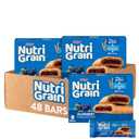 Nutri-Grain Soft Baked Breakfast Bars, Kids Snacks, Whole Grain, Blueberry (6 Boxes, 48 Count)