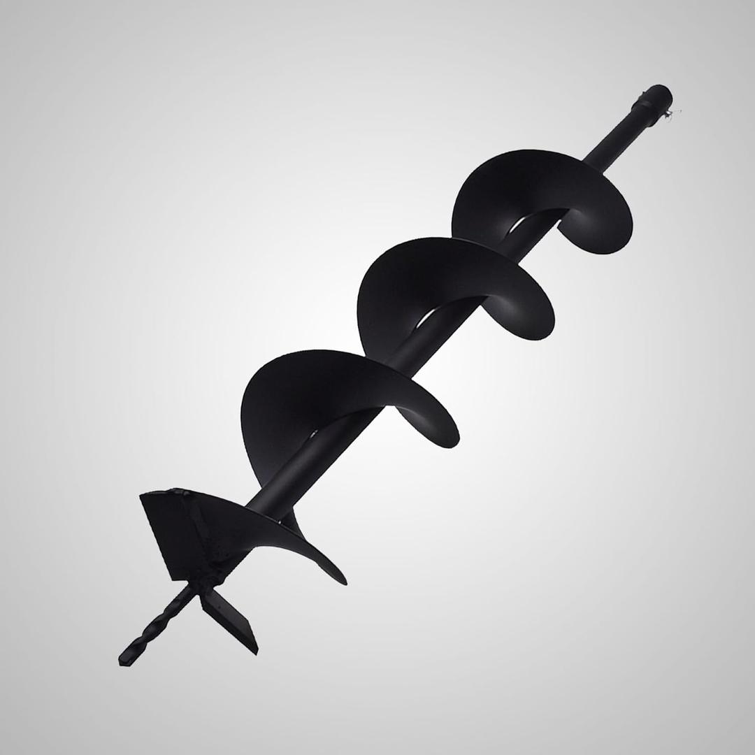 Auger Bit 6 Inch Soil Auger Bit for Planting, Gardening, Tree Planting, Digging Holes Inside Diameter 3/4 Inch Shaft