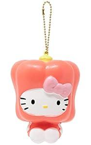 Hello Kitty Squishy Fruits And Veggies Toys - Slow Rising Squishy Toy Keychain for Party Favors, Stress Ball, Birthday Gifts, Kawaii Squishy for Kids, Girls, Boys, Adults 10 Pack- Bell Pepper