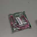 Dog Collar for Summer,Cute Pink Plaid Dog Collar,Cotton Puppy Collar with Adjustable Metal Buckle for Small,Medium,Large Girl Boy Dog (Medium)