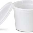 OAKRIDGE PRODUCTS Deluxe 4oz Deli Food Storage Containers Designed for Fridge and Freezer (50 Pack)