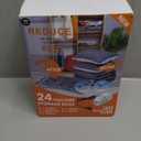 GONGSHI Vacuum Storage Bags, Space Saver Seal Bags For Clothing, Blankets, Comforters, Pillows, Clothes Storage,Travel Luggage,24 Combo-EPUMP