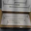 Glasseam Glass Candlestick Holders Clear: Taper Candle Holders Set of 4 Tall Candle Stick Candle Holder for Tapered Candles Decorative Candle Holders for Table Centerpiece Wedding Christmas Home Decor