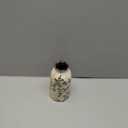 Green Vintage Vase Ceramic Crackle Floral Vase for Farmhouse Retro Home Bookshelf Living Room Table Centerpiece Decor(Rustic)