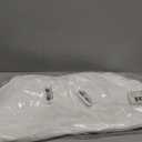 Fruit of The Loom Womens Spaghetti Strap Cotton Pull Over 3 Pack Sports Bra, White/White/White, 44