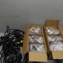 Danshinro 12-Light Outdoor LED Grow Lights – Waterproof String Light for Plants, 21.3FT Adjustable Greenhouse Full Spectrum Grow Lights with E26 Base Bulbs, IP44 Waterproof for Garden, Farm, Yard