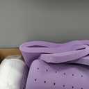 BDEUS Dual Layer 5 Inch Memory Foam Mattress Topper California King Size, 2 Inch Gel Memory Foam Plus 3 Inch 1450 GSM Down Alternative Quilted Pillow Top Mattress Pad Cover,White