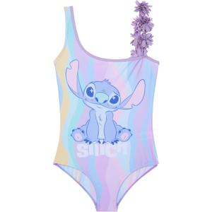 Get Trend One Piece Swimsuit for Girls Teens Kawaii Bathing Suit Cute Swim Suit Swimwear (11-12 Years, Multi Stitch)