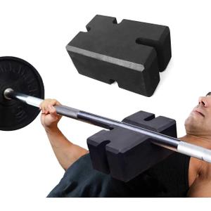 LARA STAR Bench Press Block Press Blocks Boards, Adjustable 2-5 Bench Board, Home Gym Workout Fitness Accessories for Increase Your Bench Press (Large)