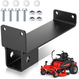 2" Rear Hitch Receiver Adapter Bracket, Replaces Hitch Kit Accessories Compatible with Bad Boy, Magnum, Elite, 2018-2020 Mavericks