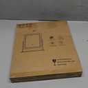 FENNIO Vanity Mirror with Lights - 15"x13" LED Lighted Makeup Mirror, Makeup Mirror with Lights, Touch Screen with 3-Color Lighting, Dimmable,10X Magnification Mirror for Vanity Desk Tabletop (White)