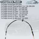 4721940AE Transmission Gearshift Control Cable Compatible with Dodge Journey Sport 2011-2020