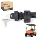 10L0L Golf Cart Ignition Key Switch for Yamaha G22 G29 Drive - 3 Position Switch Assembly with 2 Standard Keys for Yamaha Gas Golf Cart (OEM JW6-H2510-00, JW1-H2510-00-00)