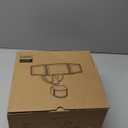 Philips 72W 7400LM LED Security Lights w/PIR Motion Sensor Outdoor, 5000K Daylight Dusk to Dawn Aluminum Flood Light, 3 Adjustable Heads, Waterproof for Garage, Yard, Porch (Black)