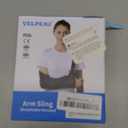 Velpeau Arm Sling Shoulder Immobilizer for Women and Men, fit Left or Right Arm - Rotator Cuff Support Brace - Medical Sling for Shoulder, Clavicle, Elbow Injury (Comfort type, Large: Bust 33.5″-41″)