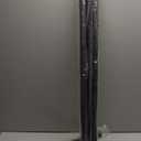 Tension Curtain Rod 51-166 Inch(4.25-13.83Ft), Extra Long Outdoor Curtain Rod for Patio Window, No-Drill Dual-End Adjustable Spring Shower Rod, Easy to Install Never Rust, Rod Diameter 1.26In, Black