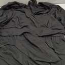 OUGES Women's Fall Long Sleeve Dress Casual Wrap V Neck Flowy Midi Wedding Guest Dresses with Pockets Business Casual Work Teacher Outfits 2025(Black, XXL)