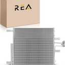 Air Conditioning A/C Condenser Compatible with Ram 1500 3.7L 2012,Ram 1500 4.7L 2012-2013,Ram 1500 5.7L 2012-2017,Ram 2500 5.7L 2012-2013,Ram 3500 5.7L 2012-2013 Replace 55056824AA 55056824AB