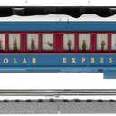 Lionel The Polar Express Electric O Gauge Bluetooth 5.0 Train Set with Remote, Voice Control, Lights, Sounds & Smoke, Christmas Model Train, Ages 14+