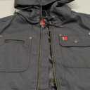 Wrangler mens Quilted Lined Vest With Hood (Large, Black)