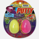 JA-RU Inc. Color Putter - Silly Putty Loaded with Color - Blue Eggs 2 Pack