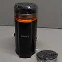 KRUPS Silent Vortex Electric Coffee Grinder: 3 oz Capacity, 5x Quieter, 175W Motor for Coffee Beans, Spices & Herbs - Removable Dishwasher-Safe Bowl, 12-Cup Yield, Black