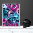 Floater Frame 16x20 for 1-1/4 (1.25) inch Deep Canvas Paintings/Canvas Prints/Wood Canvas Panels/Wall Art/Wall Decor/Home Decor/Artwork (Distressed White, 16 x 20 inch, Portrait)