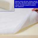 Upholstery Batting Dacron Polyester Cushion Wrap, 1/2 Inch Thick Batting for Foam Padding, Cushions and DIY Upholstery Projects