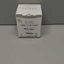 FUTEI Cream Throw Pillow Covers Set of 2, 20x20 Inch Soft Faux Rabbit Fur Striped Texture Cushion Cases, Modern Decorative Couch Pillows for Living Room Bed