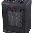 Profusion Heat Profusion Heat 1500 -Watt Ceramic Compact personal Indoor Electric Space Heater with Thermostat