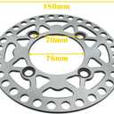 180mm Brake Disc Rotor For 50cc 70cc 90cc 110cc 125cc 140cc 150cc Chinese Made Pit Dirt Bikes SSR Stomp Demon X WPB Orion M2R Bastos Bucci Apollo GunShot CRZ Thumpstar