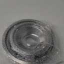 Chrome Range Drip Pans compatible with GE, Hotpoint and Kenmore Electric Stove - Replacement for WB31T10010, WB31T10011 (4 Pack, 2pcs 6" and 2pcs 8")