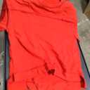 Red Comfortable 2-Piece Jogger Set for Effortless Style Set Size XS
