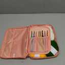 Aeelike Crochet Kit for Beginners Adults, Crochet Kits Include Yarn, 59pcs Crochet Starter Kit for Beginners,Ergonomic Crochet Hooks 2.0-6.0 mm, Lace Steel Needles 0.6-1.9 mm (pink cat)