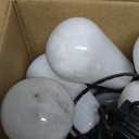 Flickering Flame String Lights - 22Ft 20LED for Outside, Plug-in Garden Decor - Halloween Christmas Indoor Outdoor, Connectable Backyard Decorative Cafe Bistro Patio